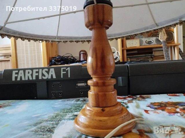 Ретро нощна лампа, снимка 3 - Настолни лампи - 50910552