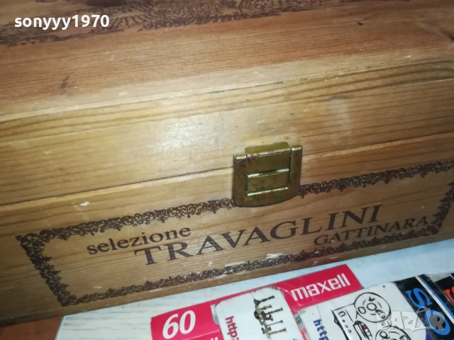 TRAVAGLINI-ДЪРВЕНА КУТИЯ ЗА КОЛЕКЦИЯ 2307251220LCHERY, снимка 3 - Антикварни и старинни предмети - 51115149