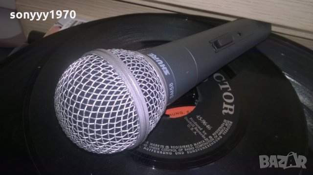 SHURE SM58-PROFESSIONAL MICROPHONE-ВНОС ШВЕИЦАРИЯ, снимка 8 - Микрофони - 27879493