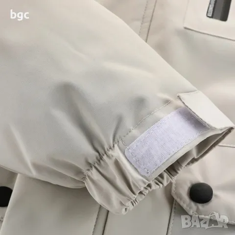 Ново Зимно Дебело Яке Полар Ветровка Ветроустойчиво, с Подвижна качулка, снимка 18 - Якета - 48707353