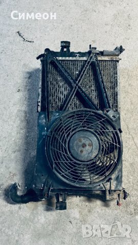 Радиатор с вентилаторите за Опел Астра Г без климатик