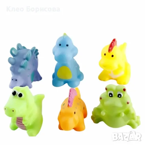 Комплект гумени динозаври фигурки