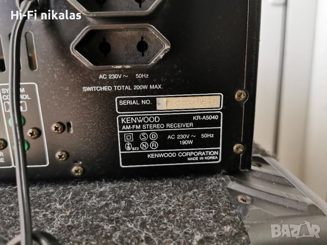 Ресийвър усилвател Kenwood KR-A 5040, снимка 8 - Ресийвъри, усилватели, смесителни пултове - 38512771