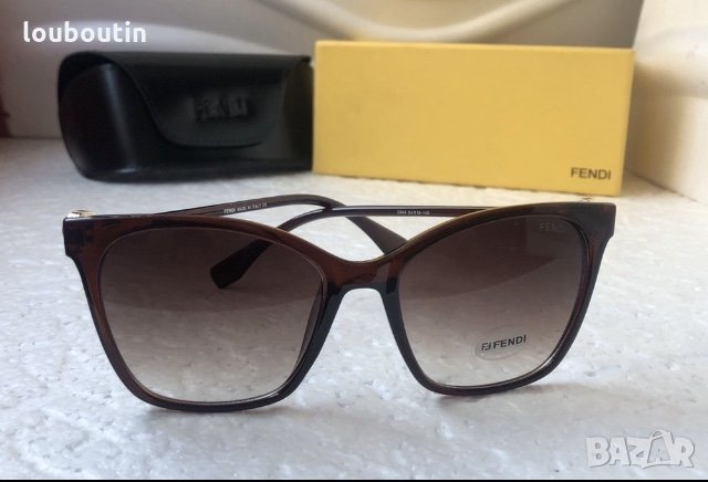 Fendi 2020 дамски слънчеви очила с лого, снимка 4 - Слънчеви и диоптрични очила - 28386559