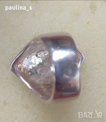 Три броя / Масивен сребърен пръстен дизайнерска изработка проба 925 , снимка 11 - Пръстени - 26293650