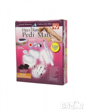 Комплект за маникюр и педикюр Pedi Mate, снимка 3 - Други - 33168985