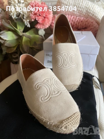 Еспадрили Селин*38*Celine original, снимка 5 - Дамски ежедневни обувки - 50614381