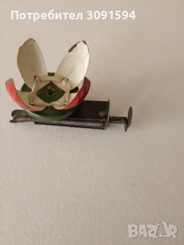 Стара метална играчка работи , снимка 4 - Антикварни и старинни предмети - 43957309