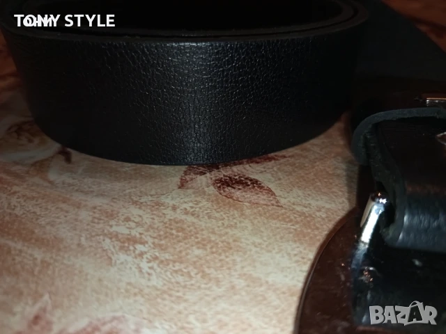 BMW Нов Мъжки Колан Изцяло от Естествена Кожа 105см., снимка 5 - Колани - 51644229