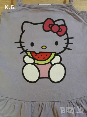 Бебешка рокличка ,,Hello Kitty" р-р 3/6м, снимка 2 - Бебешки рокли - 32789242