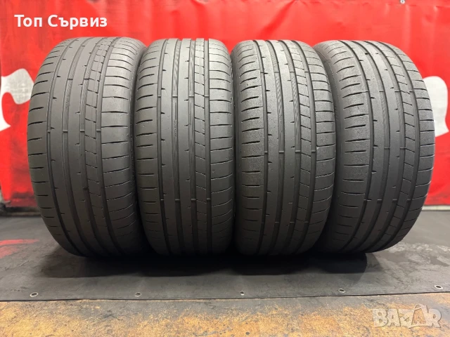 265 45 21, Летни гуми, Dunlop SportMaxxRT2, 4 броя, снимка 2 - Гуми и джанти - 50898919