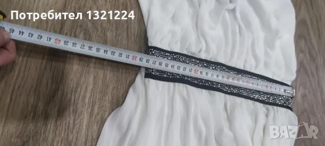 Ефирна, бяла рокля, като нова!, снимка 2 - Рокли - 49317420