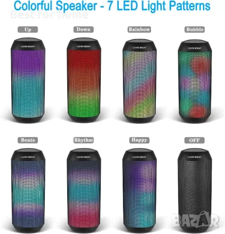 LED Bluetooth Speaker LAB31, снимка 5 - Bluetooth тонколони - 48487171