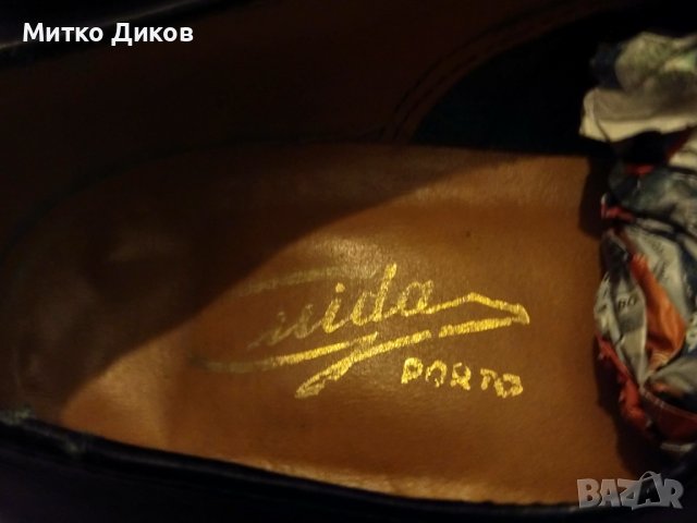 Мидас Порто Португалия маркови обувки естествена кожа №43 стелка 275 мм , снимка 4 - Ежедневни обувки - 44131823