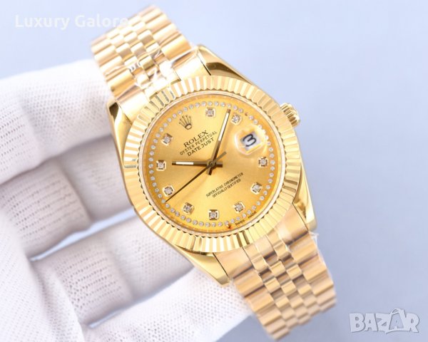 Дамски часовник Rolex Oyster Perpetual Datejust с автоматичен механизъм, снимка 2 - Дамски - 36808189