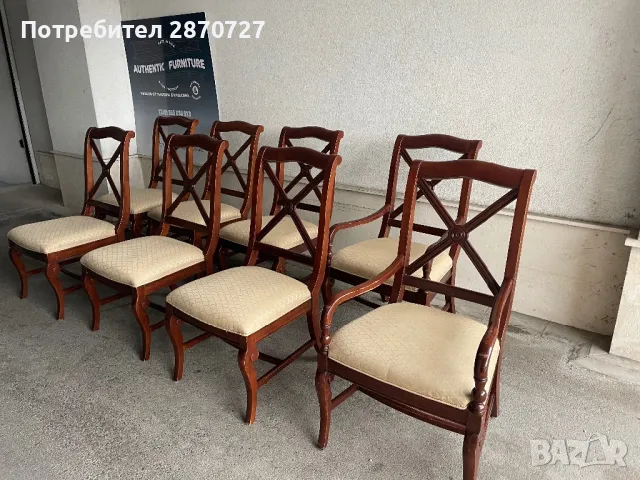 Столове от масивна дървесина Drexel Heritage, снимка 8 - Столове - 48156329