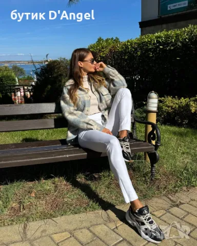 FOTEVA FASHION HOUSE връхна риза синя, снимка 3 - Ризи - 47438595