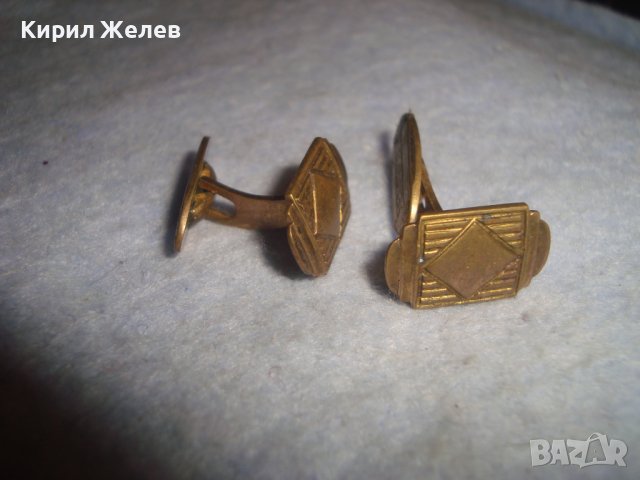 СТАРИННИ БРОНЗОВИ ПОЗЛАТЕНИ БУТОНЕЛИ с ИЗЯЩНА РЕТРО ОРНАМЕНТИКА 12351, снимка 6 - Антикварни и старинни предмети - 37597068