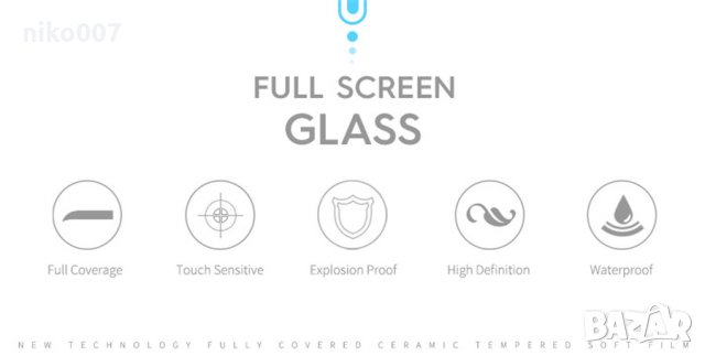 Керамичен протектор за самсунг-Samsung A20/А30/А40S/А50/А50S, снимка 3 - Samsung - 33381677