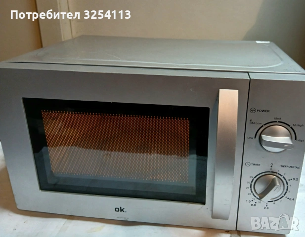 Микровълнова печка O.K., снимка 3 - Микровълнови - 53073085
