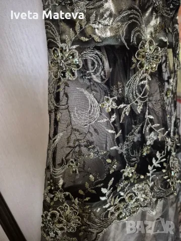 Бална рокля -цвят Хамелеон, снимка 4 - Сватбени рокли - 49021562