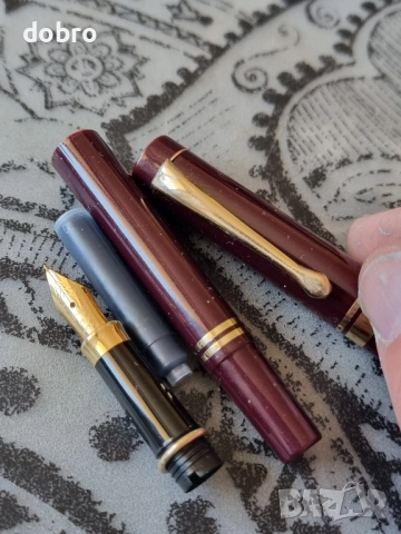 писалка луксозна retro genius iridium point Germany позлатена , снимка 2 - Колекции - 52221253