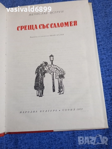 Мечислав Яструн - Среща със Саломея , снимка 5 - Художествена литература - 52730799