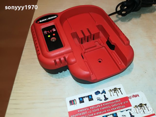 ⭐️BLACK & DECKER BATTERY CHARGER 0210221713, снимка 2 - Винтоверти - 38193051
