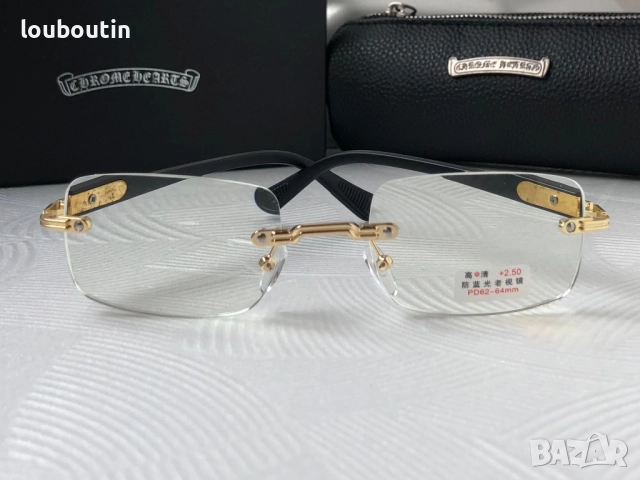 Chrome Hearts очила за четене диоптър +1 +1,5 +2 +2,5 +3 +3,5 +4, снимка 11 - Слънчеви и диоптрични очила - 52515869