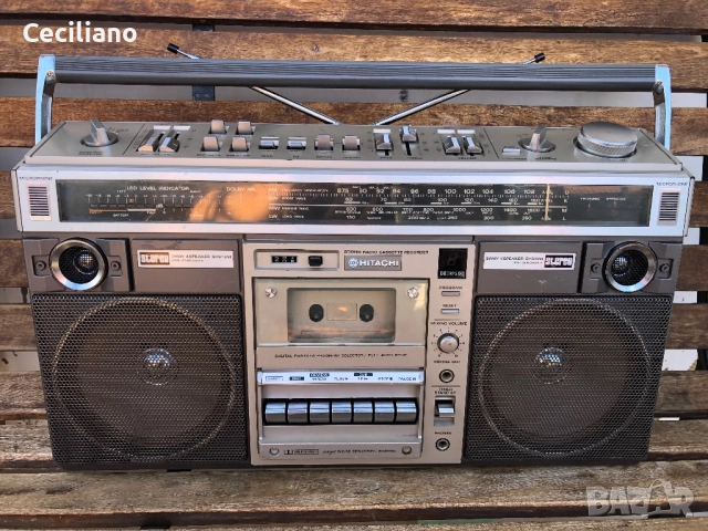 Радиокасетофон Hitachi TRK-8190 – Топ!, снимка 15 - Радиокасетофони, транзистори - 52774196