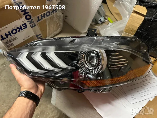 Ляв фар за Форд Мустанг 2018-