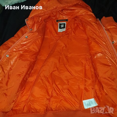 G-STAR Whistler Hooded Bomber Puffer размер М-Л дамско яке , снимка 6 - Якета - 43093491