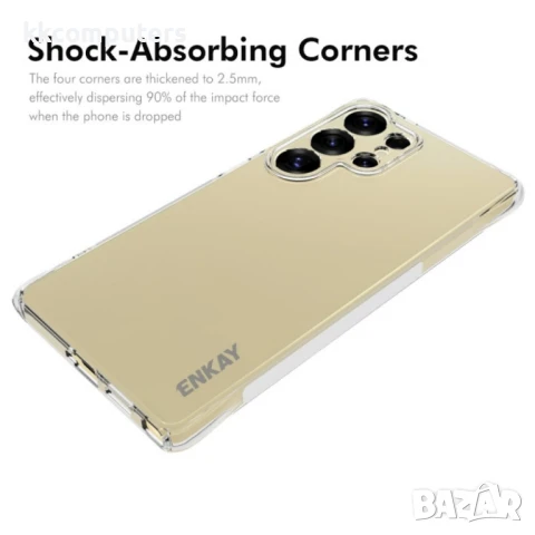 Samsung Galaxy S25 Ultra Удароустойчив ENKAY Силиконов Калъф, снимка 2 - Калъфи, кейсове - 51418690