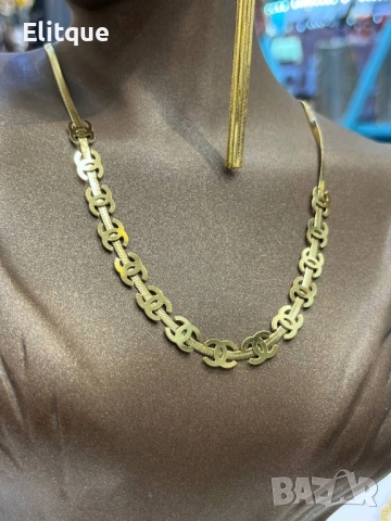 висококачествени колиета от стомана chanel , снимка 4 - Колиета, медальони, синджири - 52550898