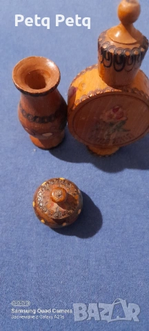 стари дървени фигурки за декорация , снимка 2 - Други ценни предмети - 53327490