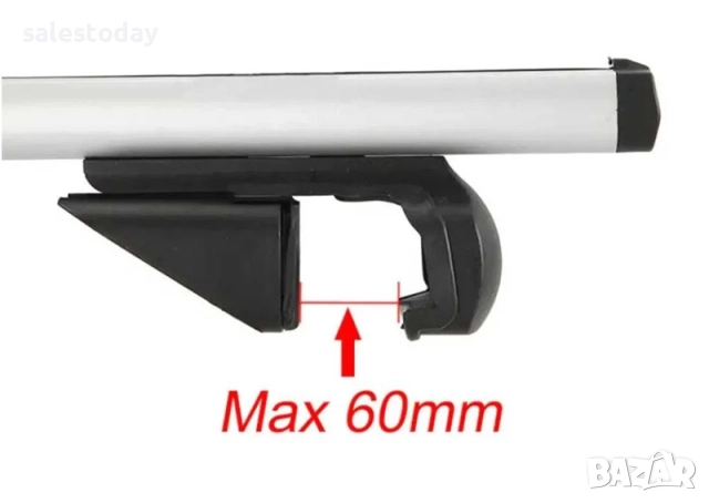 Напречни греди, Автомобилен багажник, Универсални, Алуминиеви, снимка 5 - Аксесоари и консумативи - 28136305