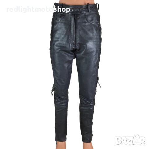 📌 4998 – Louis Дамски кожен панталон с връзки – Размер 36 – 🟩 70 лв