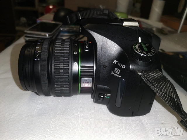 Цифров фотоапарат Pentax K100D Super, снимка 7 - Фотоапарати - 53429096