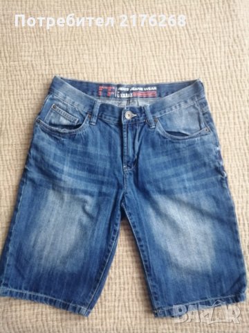 Къси мъжки  дънки, снимка 2 - Дънки - 25198588