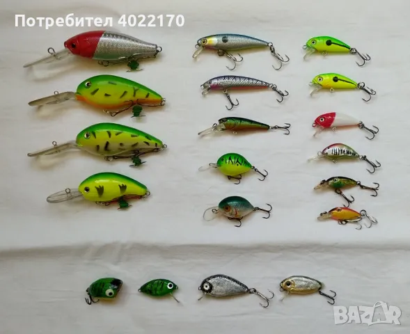 ЛОТ воблери и ЛОТ блесни и джигове, снимка 1