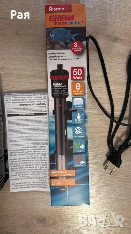 Нагревател и Филтър , снимка 4 - Оборудване за аквариуми - 52853927