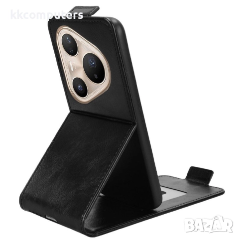 Huawei Pura 80 Pro / Pura 80 Pro+ Vertical Flip3 / Card Holder Кожен калъф и Протектор, снимка 5 - Резервни части за телефони - 51797170