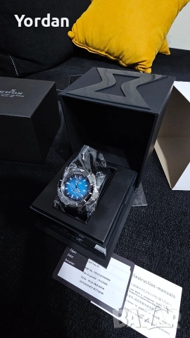 EDOX SKYDIVER NEPTUNIAN, снимка 2 - Мъжки - 52878455