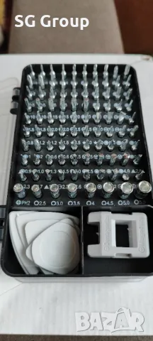 Комплект накрайници и прецизни инструменти, 108 части, Cablexpert , снимка 4 - Отвертки - 49323812