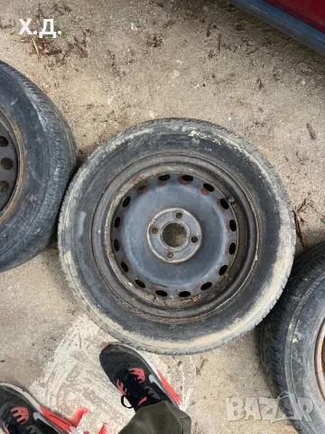 Железни джанти 14-ки 4х100 , снимка 4 - Гуми и джанти - 50023963