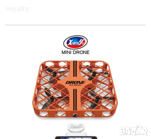 Дрон XY-016 фиксирана височина, мини решетка WIFI дистанционно управление, снимка 3 - Дронове и аксесоари - 49002435