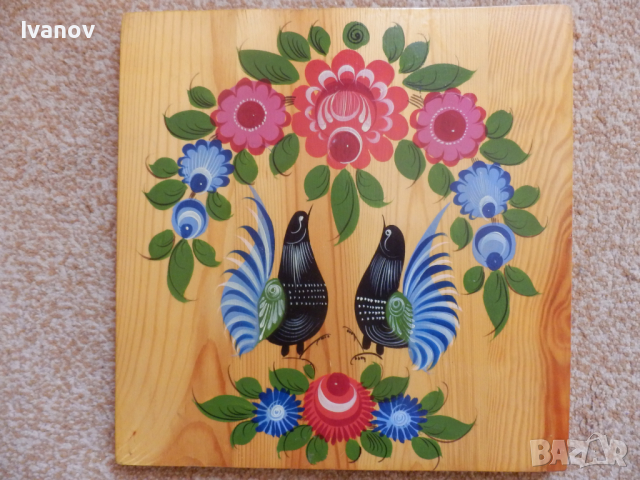 Старо руско дървено пано