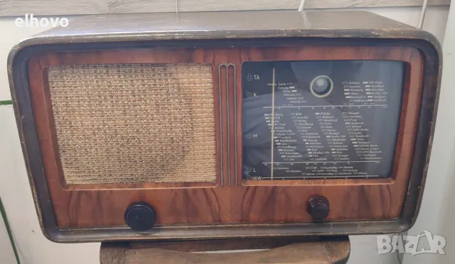 Старо лампово радио Mende Typ 258 W