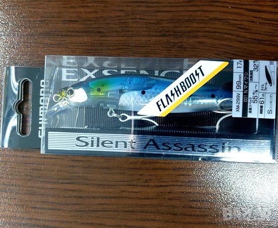 Shimano Exsence Silent Assasin 99S 17g Flash Boost XM-299V , снимка 6 - Такъми - 38490515