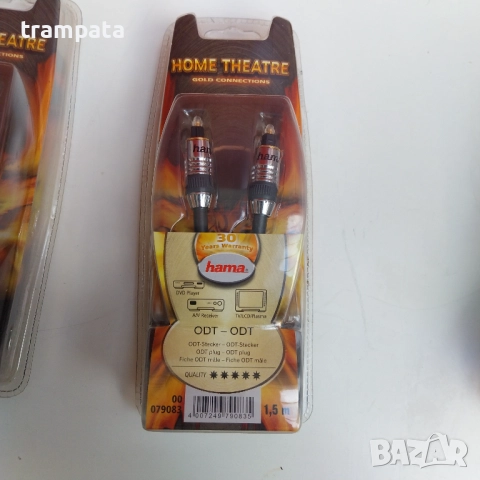 НАЙ ДОБРАТА ОФЕРТА НОВ оптичен кабел hama, снимка 2 - Други - 52989850